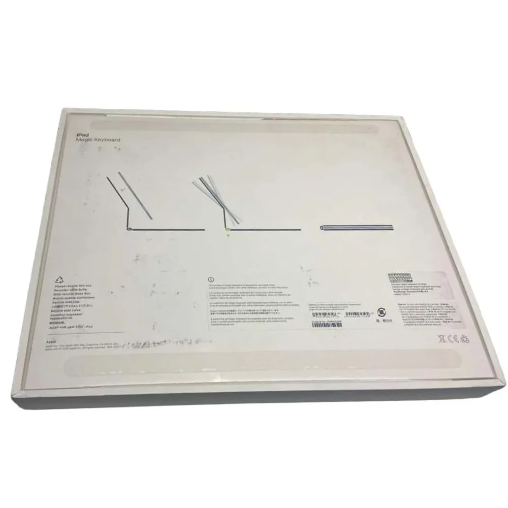 Apple Magic Keyboard iPad Air 13-inch M2 M3 6th 7th Gen White A3340 US MDFW4LL/A